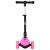 Trotineta 2in1 Nils Fun HLB12 2in1, 120 mm, Roz