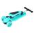 Trotineta 2in1 Nils Fun HLB12 2in1, 120 mm, Albastru