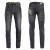 Pantaloni Moto Barbati Jeans W-TEC Leonard Negru