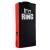 Sac de box thai inSPORTline Stroblo Big, 70 x 35 cm, negru-rosu