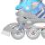 Role Reglabile 4in1 Nils Extreme NH18192 Gri/Albastru