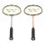 Set Palete de Badminton HMS Alumtec 550K