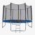 Trambulina Sportmann 366 cm cu plasa de siguranta si scarita, albastra
