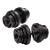 Set gantere reglabile HMS SG40, 40 kg, pentru antrenament acasa