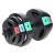 Set gantere reglabile HMS SG40, 40 kg, pentru antrenament acasa