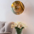 Aplica LED decorativa DOME aurie cu 3 temperaturi de culoare