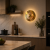 Aplica LED decorativa DOME aurie cu 3 temperaturi de culoare
