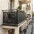 Paravan plasa umbrire balcon impermeabil 500x90 cm, 95% umbrire, antracit