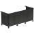 Paravan balcon din plasa umbrire impermeabila, 95%, 300x100 cm, antracit