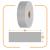 Banda pentru intimitate gard din PVC gri, 50 m, cu cleme incluse