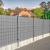 Banda pentru intimitate gard din PVC gri, 50 m, cu cleme incluse