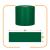 Panou de gard pentru intimitate din PVC, verde, 50 m x 19 cm, UV