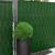 Panou de gard pentru intimitate din PVC, verde, 50 m x 19 cm, UV