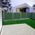 Panou de gard pentru intimitate din PVC, verde, 50 m x 19 cm, UV