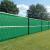 Panou de gard pentru intimitate din PVC, verde, 50 m x 19 cm, UV