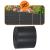 Panou de gard pentru intimitate din PVC, 50 x 0,19 m, gri antracit