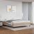 Saltea cu arcuri buzunar, fermitate medie, cappuccino, 180x200x20 cm, piele eco GartenMobel Dekor