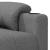 Fotoliu rabatabil, gri deschis, material textil GartenMobel Dekor
