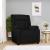 Fotoliu rabatabil, negru, material textil GartenMobel Dekor