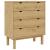 Dulap cu sertar "OTTA", 76,5x39,5x90 cm, lemn masiv de pin GartenMobel Dekor