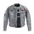 Geaca Moto Piele Barbati W-TEC Sheawen Gri Cerat