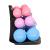 Set gantere din neopren cu suport inSPORTline Prene, 15 kg
