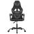 Scaun de gaming pivotant, negru și gri, piele ecologică GartenMobel Dekor