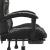 Scaun de gaming cu suport picioare negru/camuflaj piele eco GartenMobel Dekor