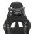 Scaun de gaming cu suport picioare negru/camuflaj piele eco GartenMobel Dekor