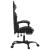 Scaun de gaming cu suport picioare negru/camuflaj piele eco GartenMobel Dekor