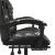 Scaun de gaming cu suport picioare negru/camuflaj piele eco GartenMobel Dekor
