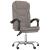 Fotoliu de birou rabatabil, gri taupe, textil GartenMobel Dekor