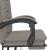 Fotoliu de birou rabatabil, gri taupe, textil GartenMobel Dekor