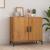 Servantă, maro, 75x35x70 cm, lemn masiv de pin reciclat GartenMobel Dekor