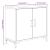 Servantă, maro, 75x35x70 cm, lemn masiv de pin reciclat GartenMobel Dekor