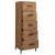 Dulap cu sertare, 42x35x110 cm, lemn masiv de pin reciclat GartenMobel Dekor
