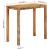 Masă de bar, 112x55x108 cm, lemn masiv reciclat GartenMobel Dekor