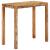 Masă de bar, 112x55x108 cm, lemn masiv reciclat GartenMobel Dekor
