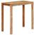 Masă de bar, 112x55x108 cm, lemn masiv reciclat GartenMobel Dekor