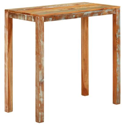 Masă de bar, 112x55x108 cm, lemn masiv reciclat GartenMobel Dekor