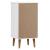 Dulap cu sertare, alb, 40x35x82 cm, lemn masiv de pin GartenMobel Dekor