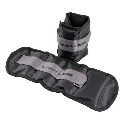 Săculeți cu greutăți pentru glezne și încheieturi inSPORTline 2 x 0,5 kg