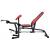 Banca de forta reglabila HMS LS3050 cu suport biceps si picioare