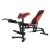 Banca de forta reglabila HMS LS3050 cu suport biceps si picioare