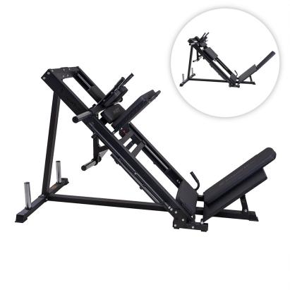 Aparat presa picioare si hack squat inSPORTline X-NT L10, 300 kg