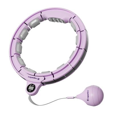 Cerc Hula Hoop cu greutate reglabil inSPORTline Lite pentru fitness