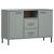 Dulap cu picioare metalice „OSLO” gri 113x40x77 cm lemn GartenMobel Dekor