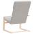 Scaun de relaxare, gri deschis, material textil GartenMobel Dekor