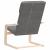 Scaun de relaxare, gri închis, material textil GartenMobel Dekor