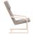 Scaun de relaxare, gri taupe, material textil GartenMobel Dekor